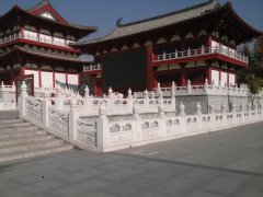 寺院汉白玉栏杆